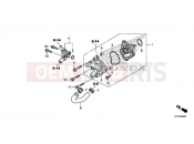 HONDA SH150ADH 2017 E-9 WATER PUMP