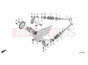 HONDA SH150ADH 2017 E-4 CAMSHAFT/VALVE
