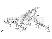 HONDA SH150ADH 2017 F-42 FRAME BODY