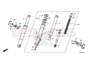 HONDA SH150ADH 2017 F-17 FRONT FORK
