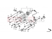 HONDA CB1100CAH CB1100 EX 2017 E-6 RIGHT CRANKCASE COVER