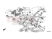 HONDA CB1100CAH CB1100 EX 2017 F-39 FRAME BODY