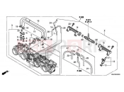 HONDA CB1100CAH CB1100 EX 2017 E-23 THROTTLE BODY