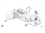 HONDA CB1100CAH CB1100 EX 2017 F-37 BATTERY