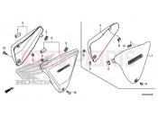 HONDA CB1100CAH CB1100 EX 2017 F-24 SIDE COVER