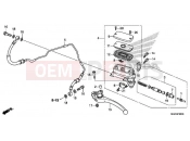 HONDA CB1100NAH CB1100 RS 2017 F-6 CLUTCH MASTER CYLINDER