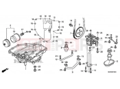 HONDA CB1100NAH CB1100 RS 2017 E-14 OIL PAN / OIL PUMP