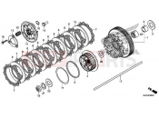 HONDA CB1100NAH CB1100 RS 2017 E-8 CLUTCH