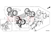 HONDA CB1100NAH CB1100 RS 2017 F-2 METER