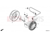 HONDA CB1100NAH CB1100 RS 2017 E-11 GENERATOR