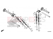HONDA CB500XAH CB500X ABS 2017 E-3 CAMSHAFT / VALVE