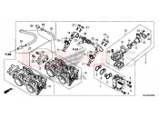 HONDA CB500XAH CB500X ABS 2017 E-23 THROTTLE BODY