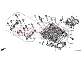 HONDA CB500XAH CB500X ABS 2017 E-2 CYLINDER HEAD