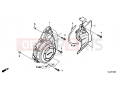 HONDA CB500XAH CB500X ABS 2017 E-10 A.C. GENERATOR COVER