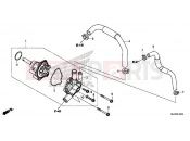 HONDA CB500XAH CB500X ABS 2017 E-12 WATER PUMP
