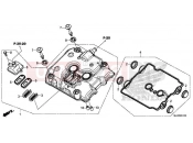 HONDA CB500XAH CB500X ABS 2017 E-1 CYLINDER HEAD COVER