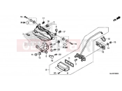 HONDA CB500XAH CB500X ABS 2017 F-36 TAILLIGHT