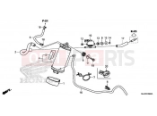 HONDA CB500XAH CB500X ABS 2017 F-26 CANISTER