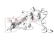 HONDA CB500XAH CB500X ABS 2017 F-12 FRONT BRAKE CALIPER