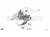 HONDA CB500XAH CB500X ABS 2017 F-1 HEADLIGHT