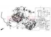 HONDA CB500XAH CB500X ABS 2017 E-15 CRANKCASE