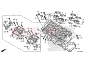 HONDA CBR1000RAH 2017 E-2 CYLINDER HEAD