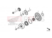HONDA CBR1000RAH 2017 E-9 STARTING CLUTCH