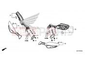HONDA CBR1000S1H 2017 F-3 MIRROR