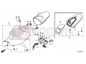 HONDA CBR1000S1H 2017 F-23 SEAT