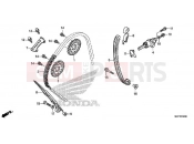 HONDA CBR1000S1H 2017 E-4 CAM CHAIN ​​/ TENSIONER