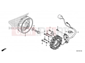 HONDA CBR1000S1H 2017 E-11 GENERATOR