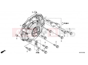 HONDA CBR1000S1H 2017 E-10 A.C. GENERATOR COVER