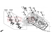 HONDA CBR1000S1H 2017 E-1 CYLINDER HEAD COVER