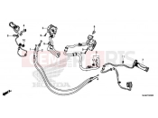 HONDA VFR800FH VFR800F 2017 F-4 SWITCH/CABLE