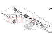 HONDA VFR800FH VFR800F 2017 E-13 STARTING MOTOR