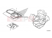 HONDA VFR800FH VFR800F 2017 EOP-2 GASKET KIT B