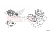 HONDA VFR800FH VFR800F 2017 EOP-1 GASKET KIT A