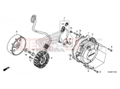 HONDA VFR800FH VFR800F 2017 E-11 GENERATOR
