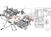 HONDA VFR800FH VFR800F 2017 E-15 CRANKCASE