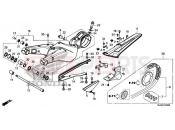 HONDA VFR800FH VFR800F 2017 F-32 SWINGARM