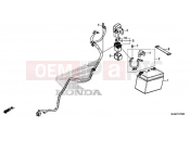 HONDA VFR800FH VFR800F 2017 F-37 BATTERY