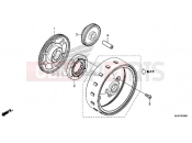 HONDA CB500FAJ CB500F ABS 2018 STARTING CLUTCH