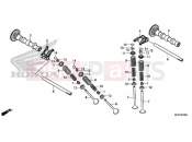 HONDA CB500FAJ CB500F ABS 2018 CAMSHAFT / VALVE