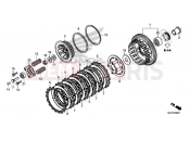 HONDA CB500FAJ CB500F ABS 2018 CLUTCH