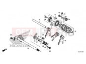 HONDA CB500FAJ CB500F ABS 2018 GEARSHIFT DRUM