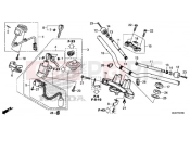 HONDA CB500FAJ CB500F ABS 2018 HANDLE PIP / TOP BRIDGE