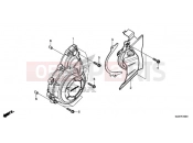 HONDA CB500FAJ CB500F ABS 2018 A.C. GENERATOR COVER