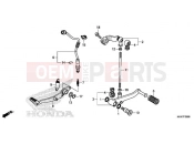 HONDA CB500FAJ CB500F ABS 2018 PEDAL