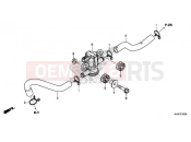 HONDA CB500FAJ CB500F ABS 2018 AIR INJECTION SOLENOID VALVE