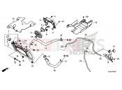 HONDA CB500FAJ CB500F ABS 2018 RADIATOR